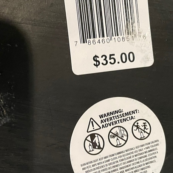 NWT Set of 2 Etched Reindeer Lanterns Farmhouse Rustic Cabincore Holiday - Picture 5 of 7